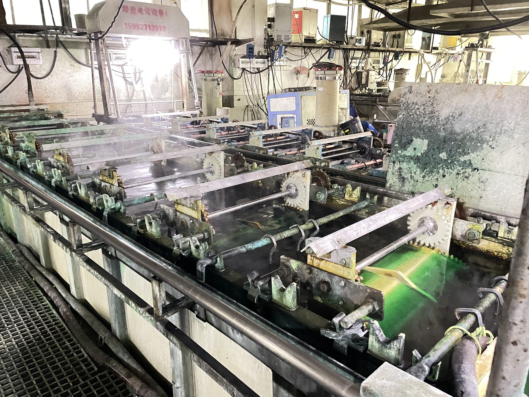 WangFuk barrel plating line