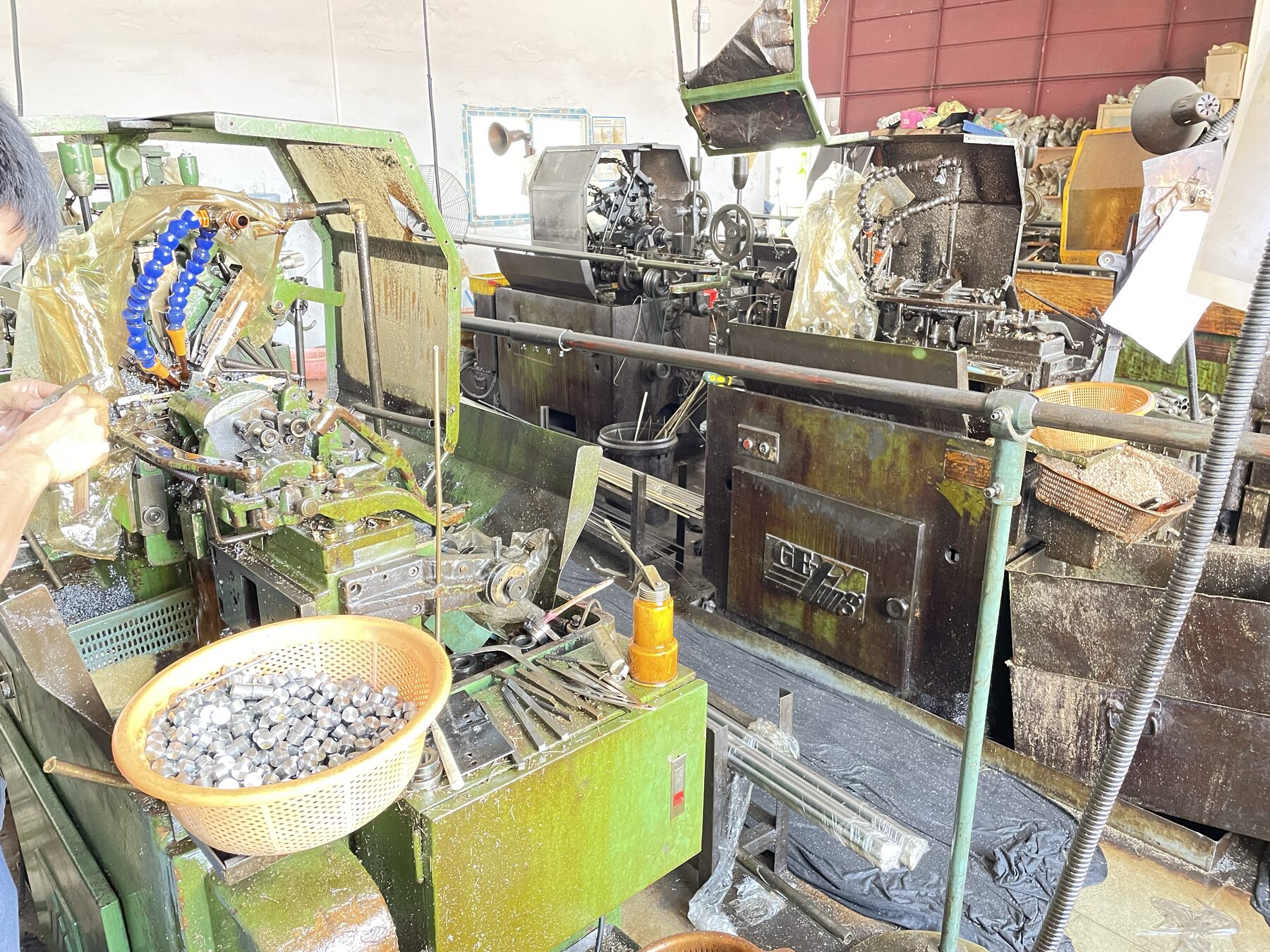 WangFuk automatic lathe workshop