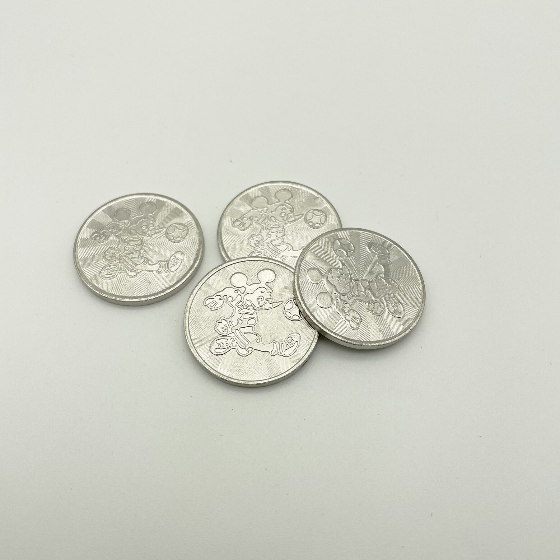 Custom metal board game coins