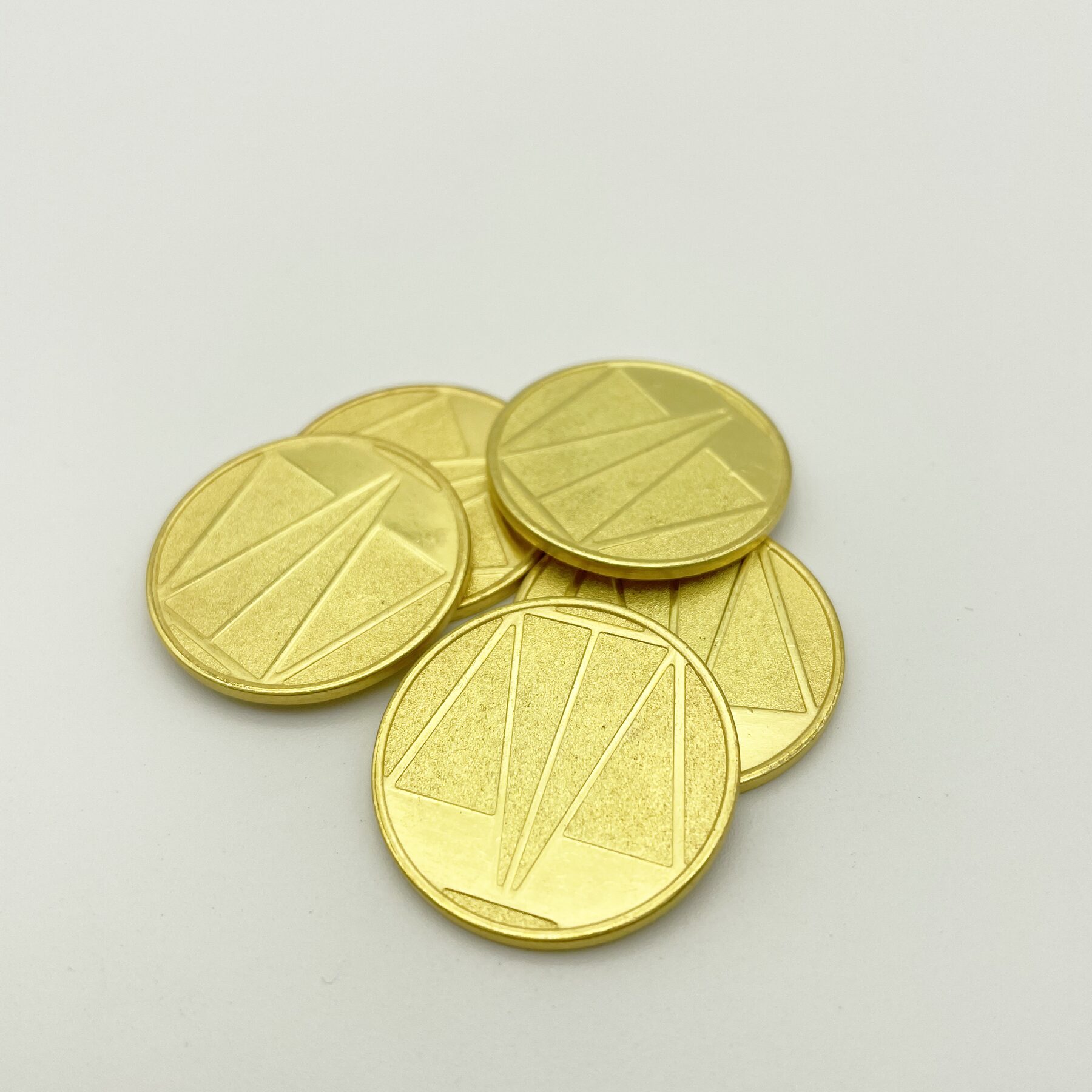 OEM metal game coin set