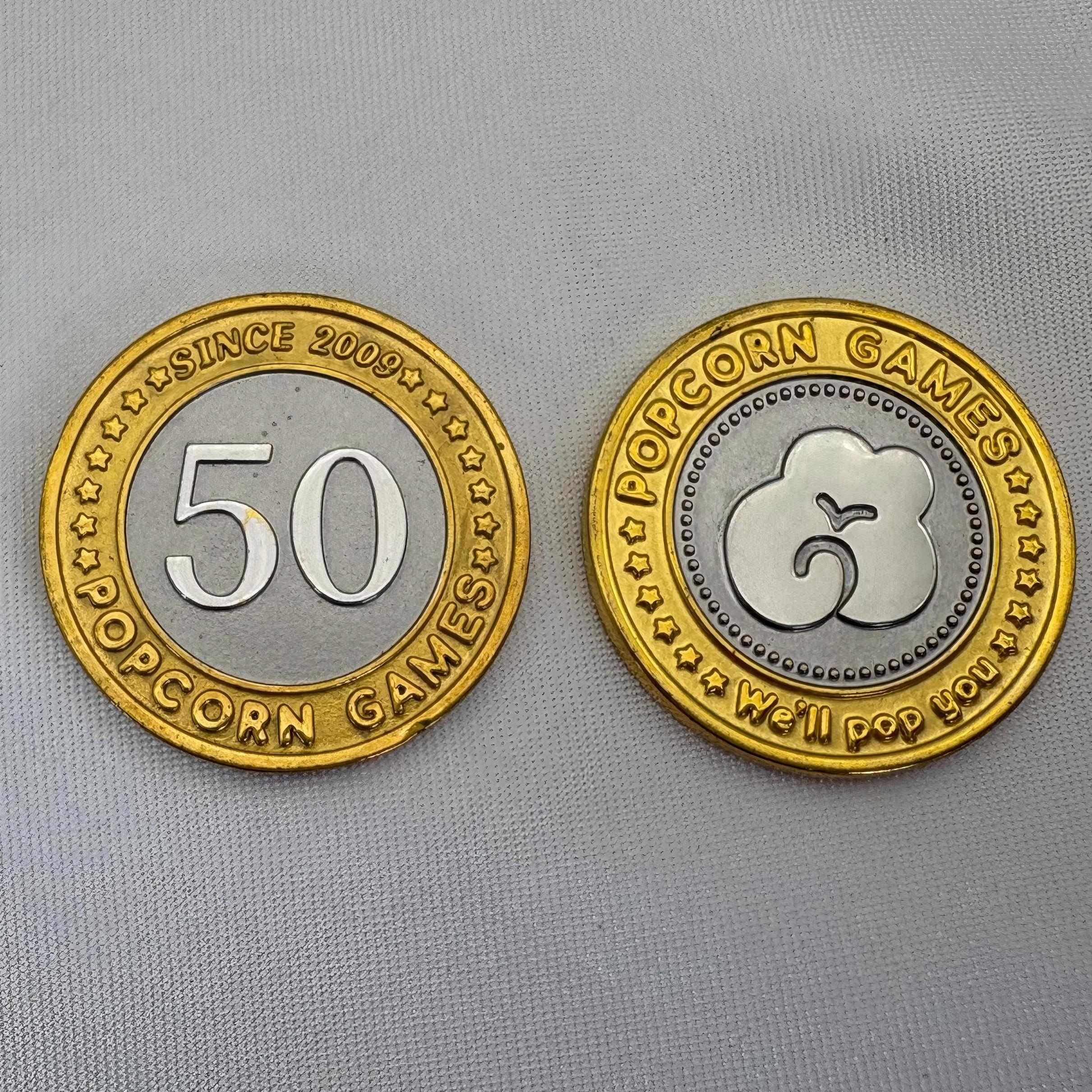 Custom Bimetal Challenge Coins — OEM / ODM