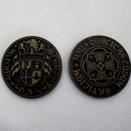 Custom Gothic Challenge Coins — OEM / ODM