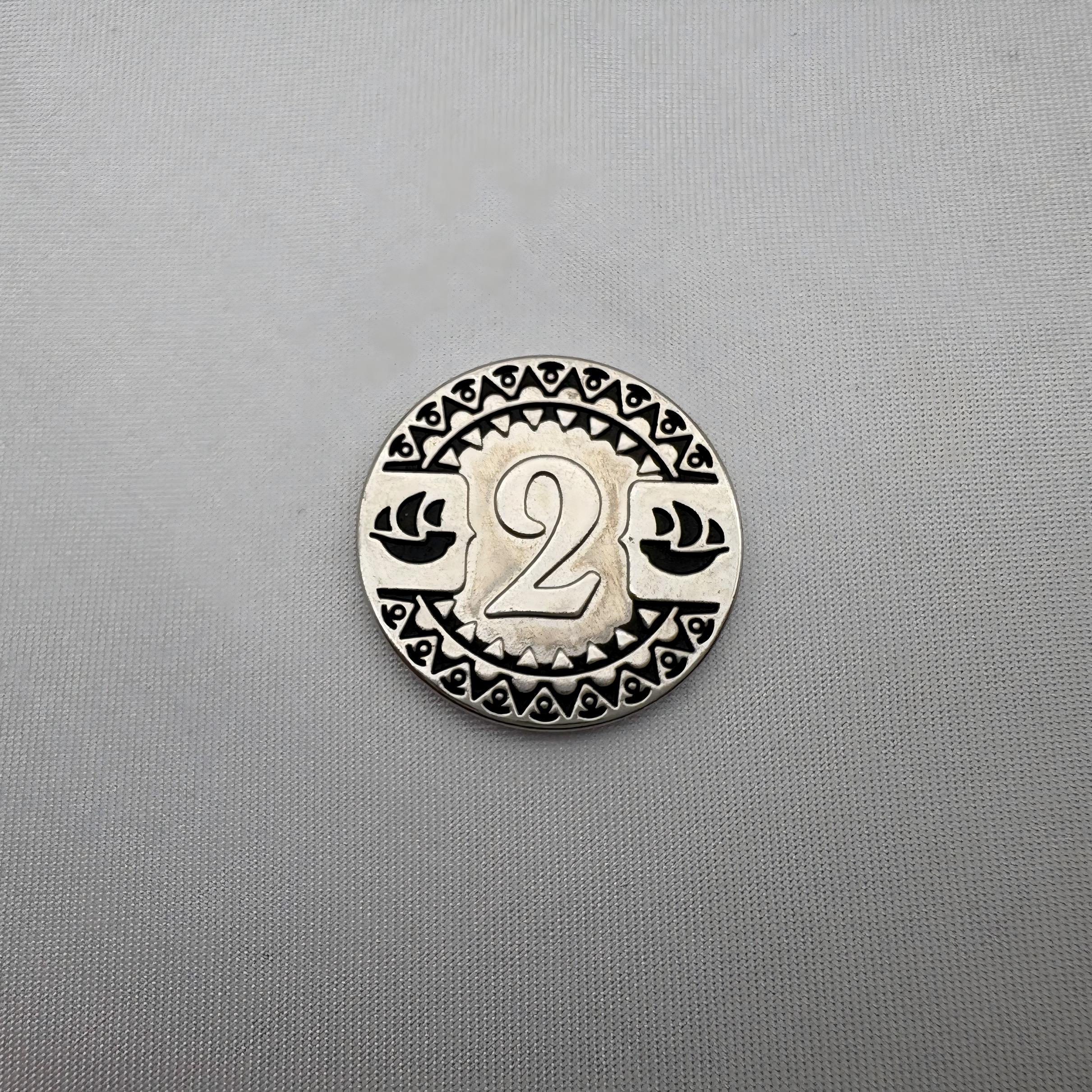 Custom Numeral Challenge Coins — OEM / ODM