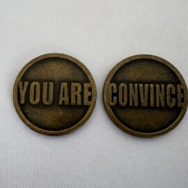 Custom Letter Challenge Coins — OEM / ODM
