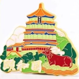 Custom Summer Palace Fridge Magnet — OEM / ODM