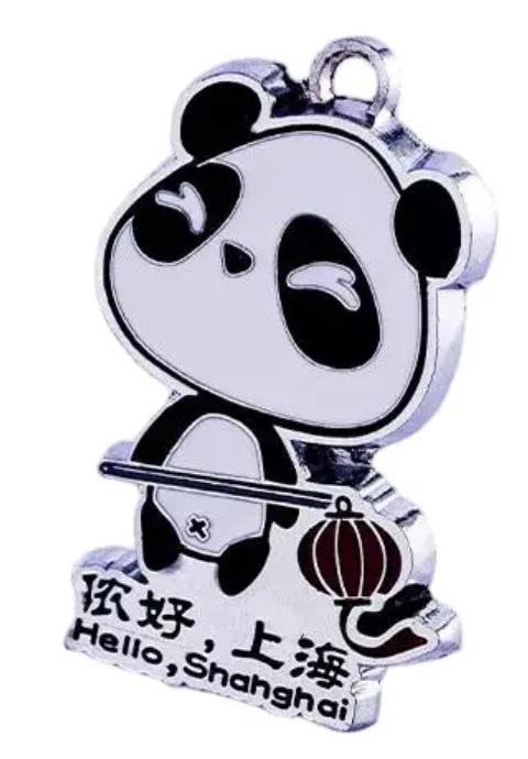 Custom Shanghai Panda Fridge Magnet — OEM / ODM